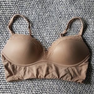 Victoria's Secret padded Push-up no wire bralette